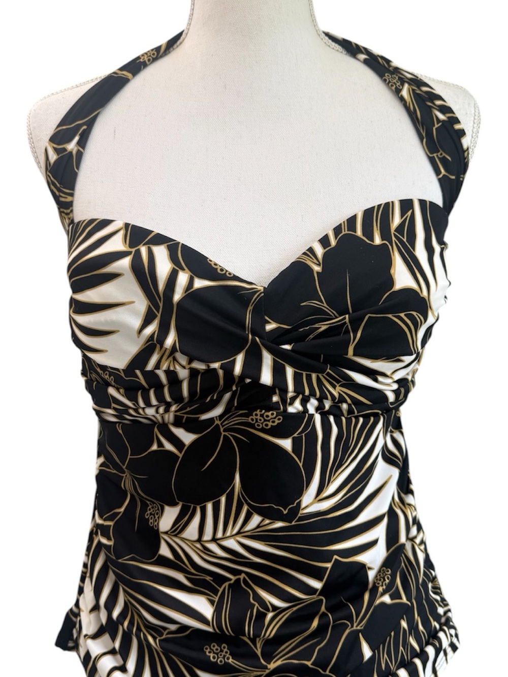 Miraclesuit halter tankini sz 12